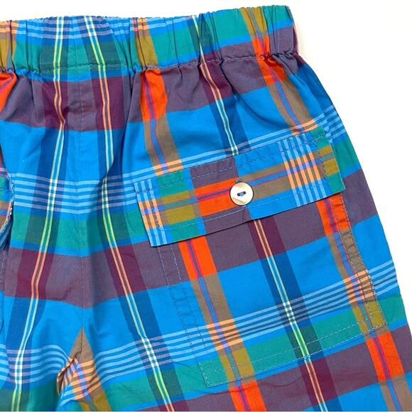 Oscar de la Renta Plaid Shorts - Picture 6 of 7